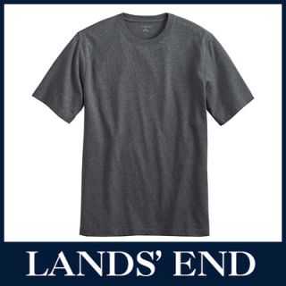 LANDS END Herren Super T T Shirt Shirt Rundhals *Sale*