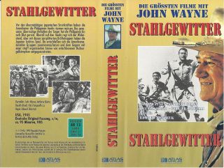 VHS) Stahlgewitter   John Wayne, Anthony Quinn (1945)