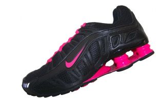 NIKE Wms Shox Turbo 3.2 Womens Running Shoes Black Cherry Shocks