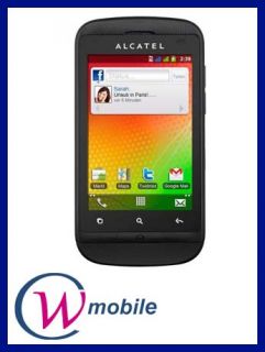 Alcatel One Touch 918D Schwarz Ohne Simlock Android Smartphone Dual