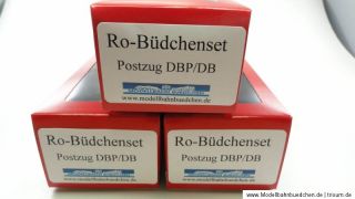 Roco u.a.   5 teiliger Postzug DBP/DB
