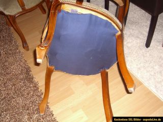 hübsche Stühle Barock Antik Armlehnen Sessel