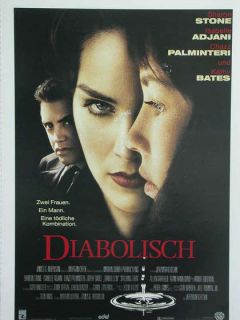 Cinema 942 Filmkarte, Diabolisch mit Sharon Stone + Isabelle Adjani