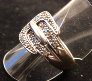 Wunderschöner Ring 925er Silber mit dem Design einer Gürtelschnalle