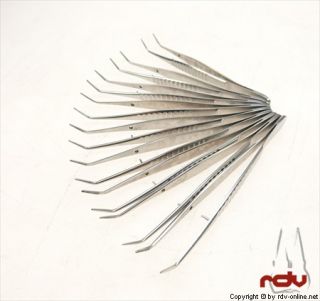 Zepf 9 zahnärztliche Pinzetten Instrumente   rdv dental