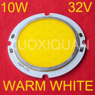 10W Warm White Round COB LED 950LM Light Lamp LOW HEAT