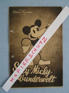 IL. FILMKURIER Nr.962 SILLY MICKY WUNDERWELT 1935