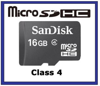 MicroSD Speicherkarte 16GB für LG Optimus P970 Black
