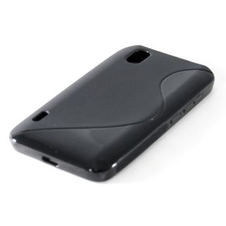 Silikon TPU Case S Line Tasche Hülle f LG Optimus black P970