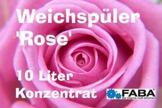 WEICHSPÜLER Konzentrat ROSE, 2 x 10 Liter im Kanister, 0,75 Euro / L