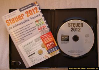 Aldi Steuer CD 2012 Software mit Konz 1000 ganz legale Steuertricks