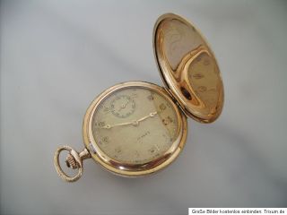 LANCO ALTE TASCHENUHR old Antique Pocket watch horloge HANDAUFZUG