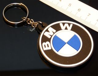 Schlüsselanhänger BMW Emblem Sign Plakette Silikon Gummi keyholder