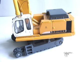 Used SIKU Liebherr Litronic 974 Excavator Toy, Metal, Germany