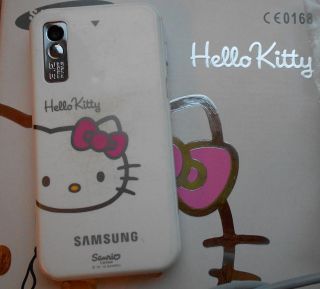 Samsung Star S5230 Hello Kitty   Weiss   Rosa (Ohne Simlock) Handy