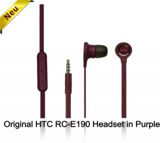 Org.RC E190 mit Rufanahme Headset Kopfhörer InEar für HTC Sensation