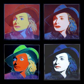Andy Warhol   Portraits of Ingrid Bergman