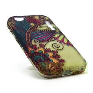 Flower Hard Case Phone Cover for Alcatel One Touch 995 New Accessory