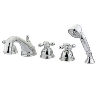 Elements of Design ES33525AX Roman Tub Filler 5 Pieces With Hand