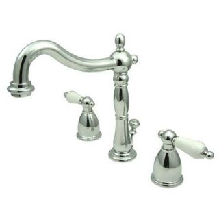 Elements of Design ES1978FL Heritage Wide Spread Lavatory Faucet with
