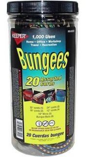 Keeper Corporation 06320 10 Multi Pack Bungee Jar, 20 Count