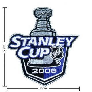 Stanley Cup Playoffs 2008 Logo Embroidered Iron Patches