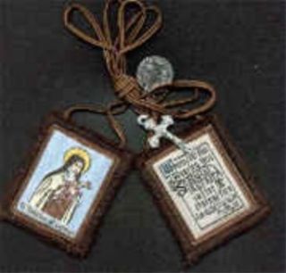  St. Therese of Lisieux Scapular   Regular Cord (2007) Clothing