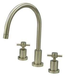 Kingston Brass KS8728DXLS Concord Two Handle Widespread Kitchen Faucet