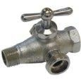 Mueller 102 202 1/2 Top Operated Washing Machine Valves, Chrome