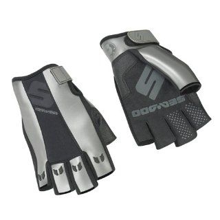 SeaDoo 2008 Shorty Gloves Black/Silver Neoprene XLarge