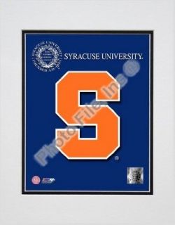 2008 Syracuse Orangemen Team Logo Double Matted 8 x 10