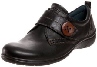 ECCO Womens Clay Monk Strap Shoes
