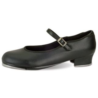 Black Single Strap Buckle Tap Dance Shoes Size 4 11 Danshuz Shoes