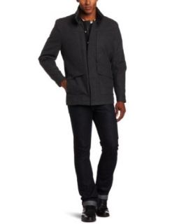 IZOD Mens Quilted Coat Clothing