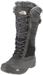  The North Face Womens Shellista Lace Black Snow Boots Shoes