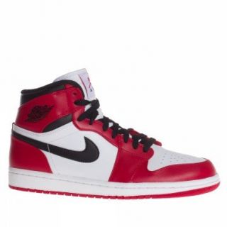  Nike Trainers Shoes Mens Air Jordan 1 Retro High Red Shoes