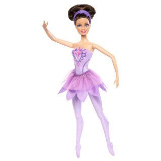 Barbie Fairytale Magic Ballerina Purple Toys & Games