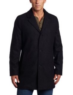 Levis Mens Wool Melton Top Coat Clothing