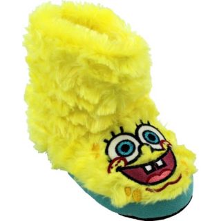 Spongebob Squarepants Yellow Boot Slippers 5/6 9/10 Shoes