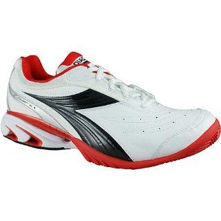 Speed Star K II Mens Tennis Shoes White/Black/Red 12.5 M Shoes