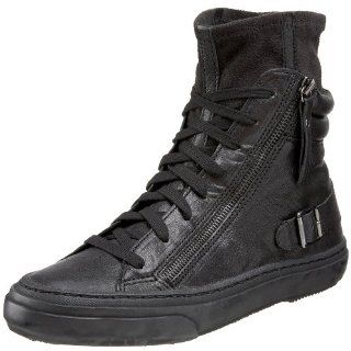 As Ralf High Top Tennis Shoe,Black/Black,40 EU (US Mens 7) Shoes