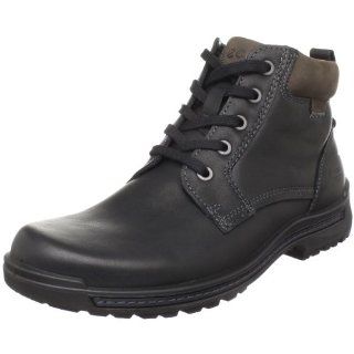 Mens Iron Plain Toe Boot,Black/Coffee,40 EU (US Mens 6 6.5 M) Shoes