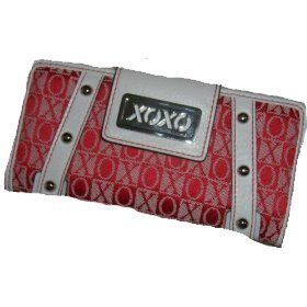 Xoxo Checkbook Wallet Red/white Melanie Shoes