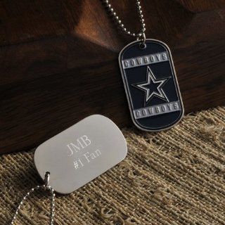 Wedding Favors Personalized True Colors NFL Dog Tag