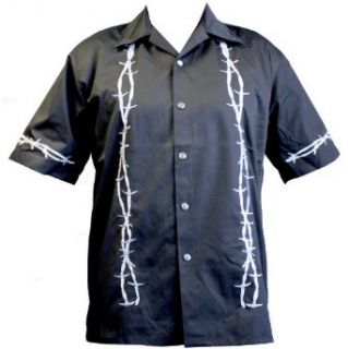 Barb Wire Biker Work Shirt, Dragonfly Clothing