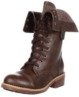 Wanted Shoes Womens Recruit Boot,Brown,10 M US Shoes