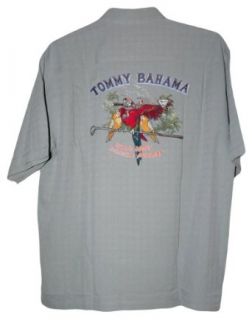 Tommy Bahama Embroidered Worlds Most Interesting Parrot