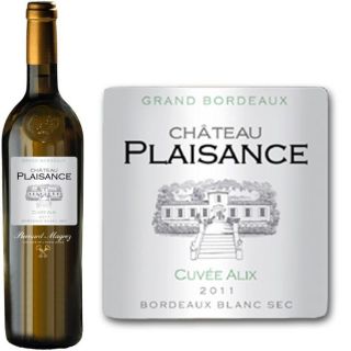 2011   Achat / Vente VIN BLANC Château Plaisance Blanc 2011