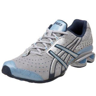 ASICS Womens GEL FX 2 Training Shoe,Grey/Silver/Blue,7.5 B US Shoes