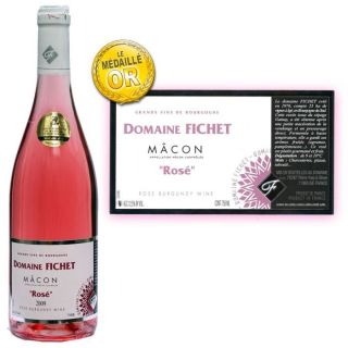 2010   Achat / Vente VIN ROSE Mâcon rosé Domaine Fichet 2010